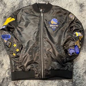 Warriors NBA Bomber Jacket
